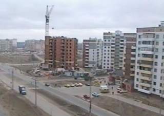 Стройка на улице Чкалова