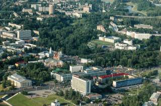 Центр города с высоты