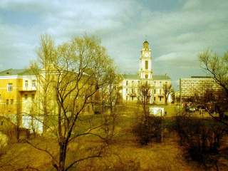 Вид на Ратушу через Витьбу