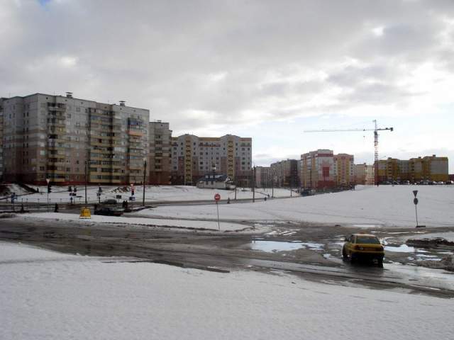 Перекрёсток Чкалова и Воинов